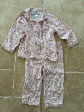 Petite Plume Pink Heart Pajamas